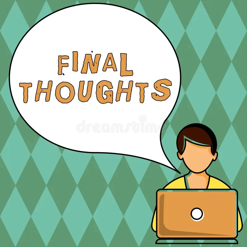 finial thoughts on blog writing
